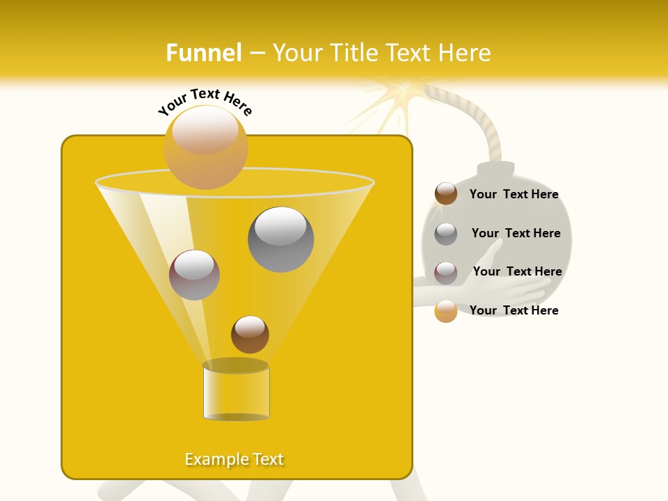 Tie Professional Clock PowerPoint Template