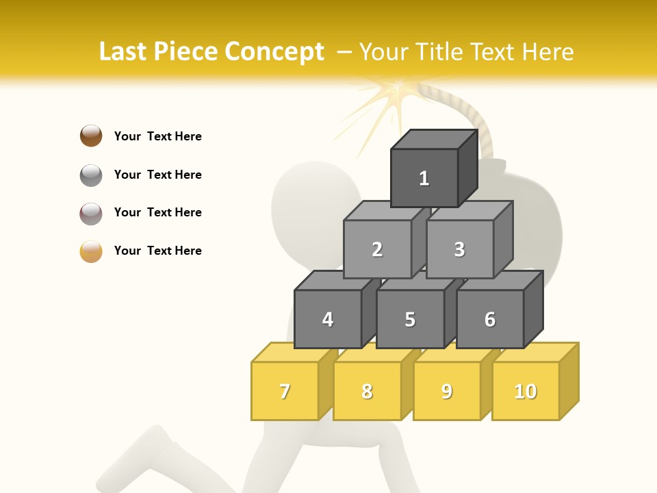 Tie Professional Clock PowerPoint Template