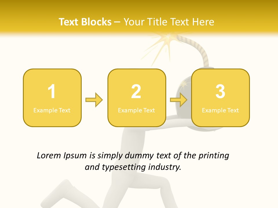 Tie Professional Clock PowerPoint Template