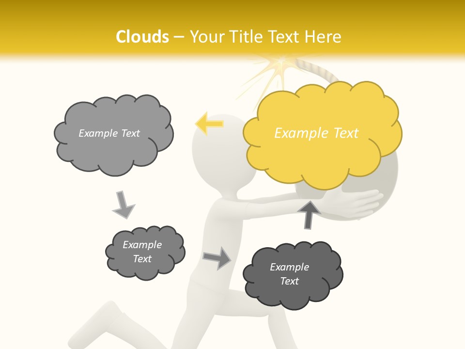 Tie Professional Clock PowerPoint Template