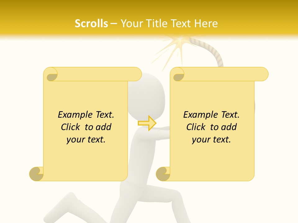 Tie Professional Clock PowerPoint Template