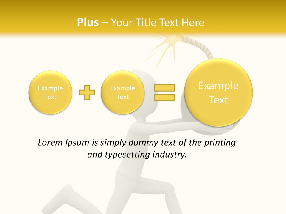 Tie Professional Clock PowerPoint Template