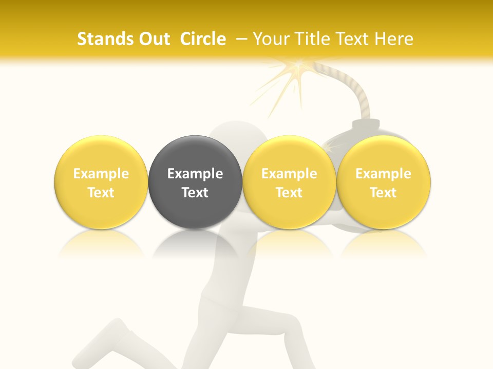 Tie Professional Clock PowerPoint Template