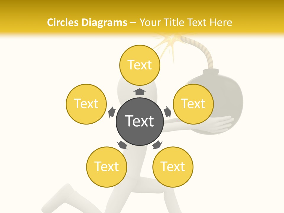 Tie Professional Clock PowerPoint Template