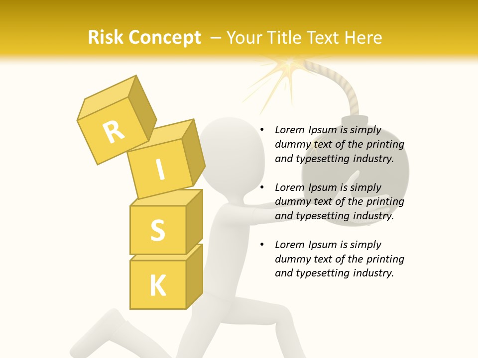 Tie Professional Clock PowerPoint Template