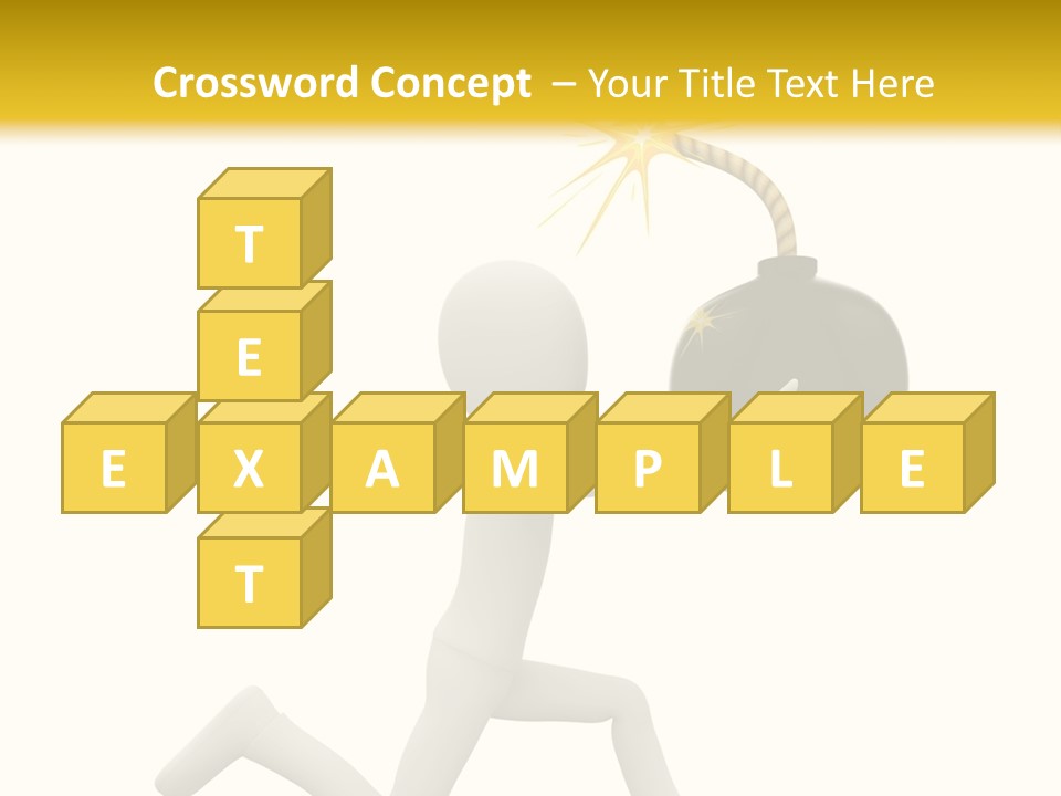 Tie Professional Clock PowerPoint Template