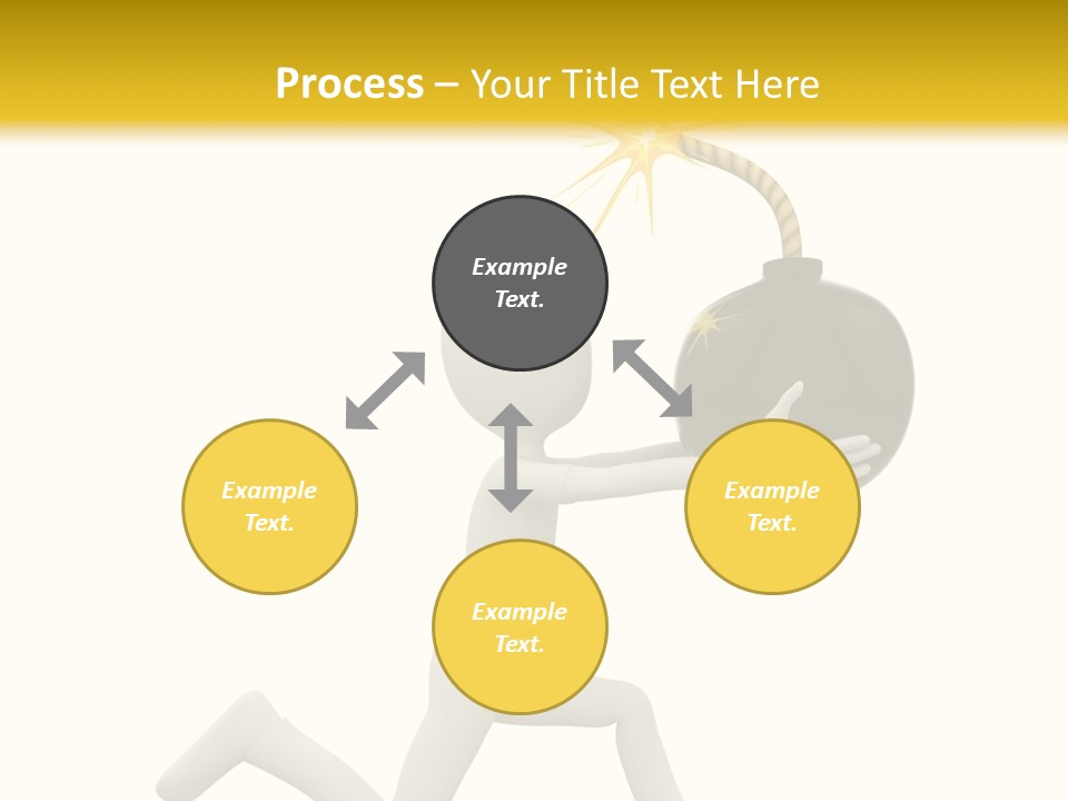 Tie Professional Clock PowerPoint Template
