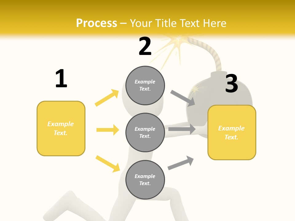 Tie Professional Clock PowerPoint Template