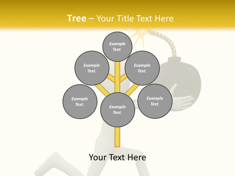 Tie Professional Clock PowerPoint Template