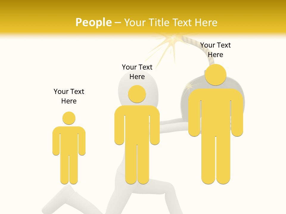 Tie Professional Clock PowerPoint Template