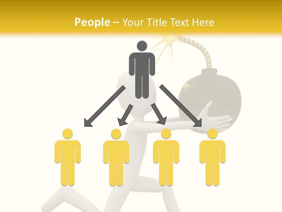 Tie Professional Clock PowerPoint Template