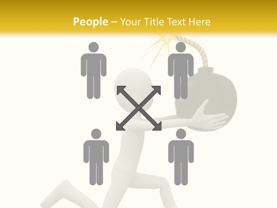 Tie Professional Clock PowerPoint Template