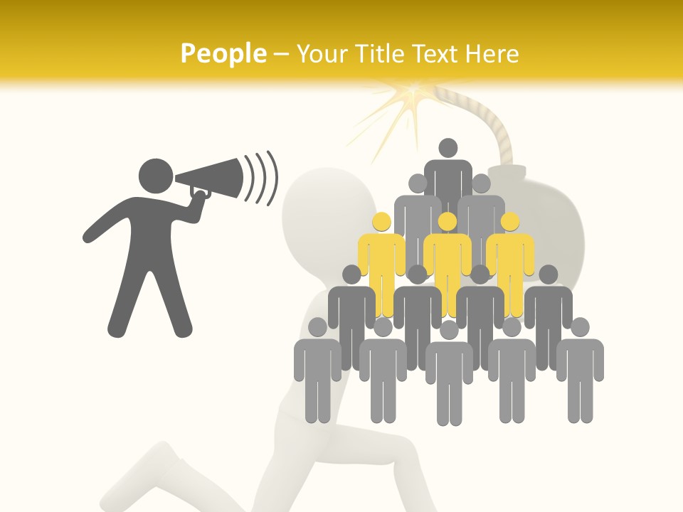 Tie Professional Clock PowerPoint Template