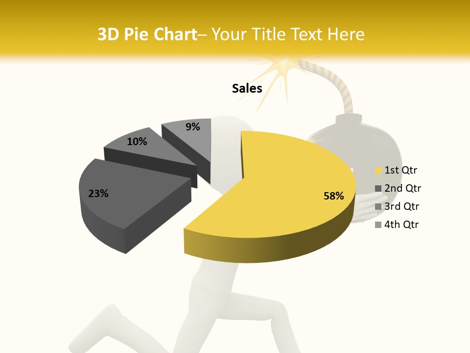 Tie Professional Clock PowerPoint Template