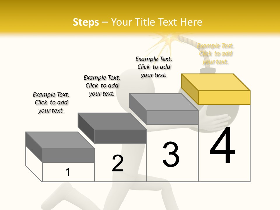 Tie Professional Clock PowerPoint Template