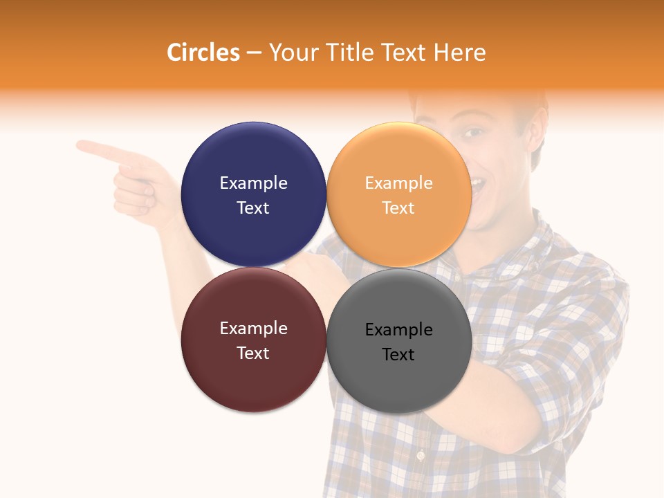 Hands Casual Smile PowerPoint Template