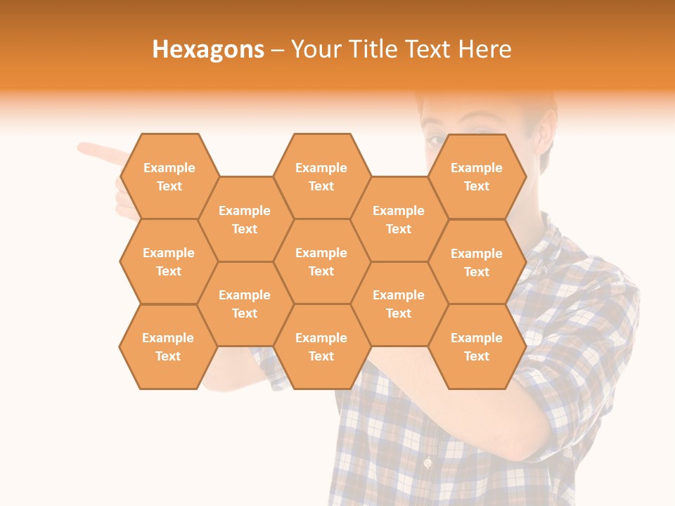 Hands Casual Smile PowerPoint Template