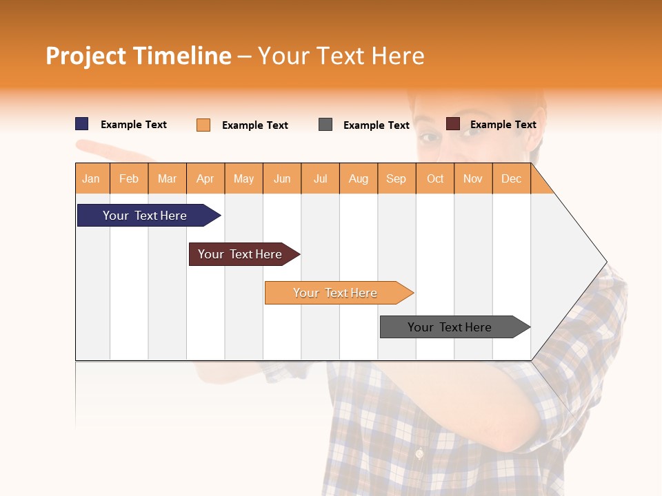 Hands Casual Smile PowerPoint Template