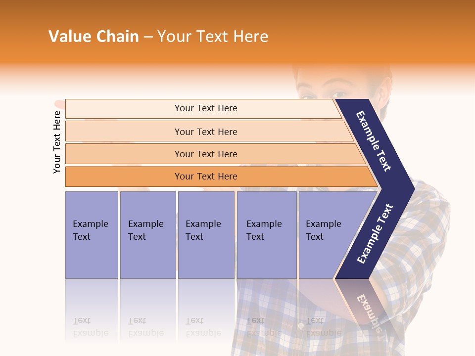 Hands Casual Smile PowerPoint Template