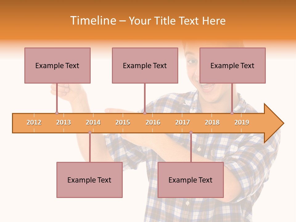 Hands Casual Smile PowerPoint Template