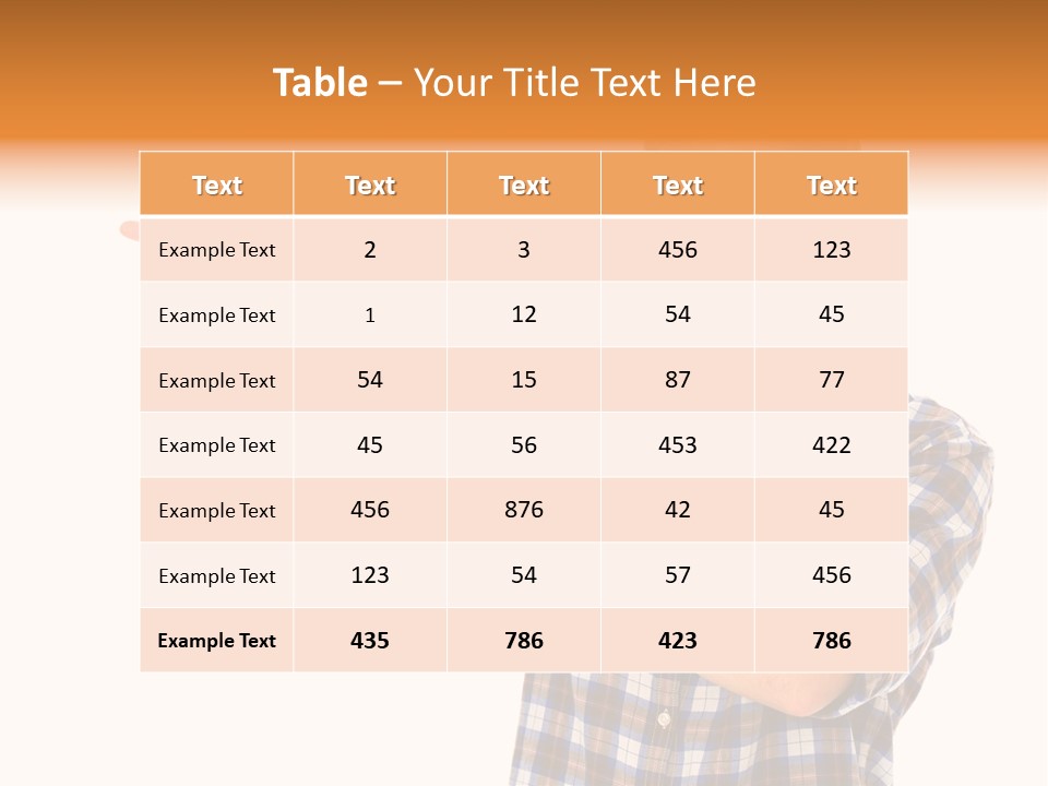 Hands Casual Smile PowerPoint Template