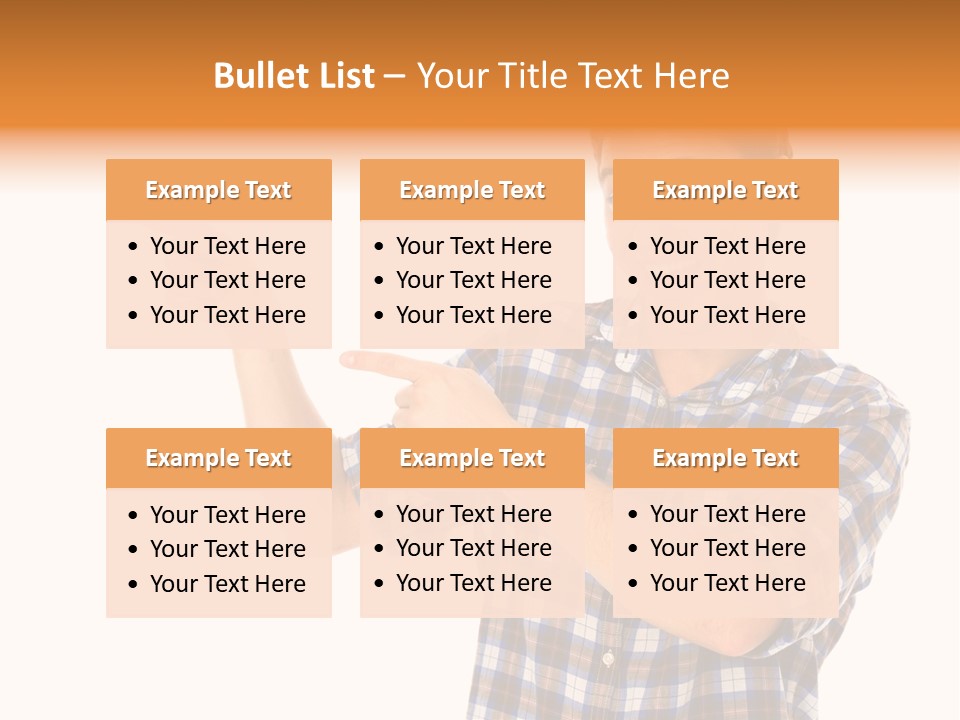 Hands Casual Smile PowerPoint Template
