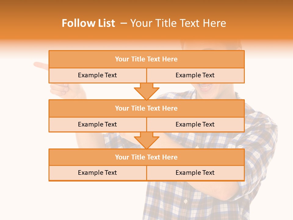 Hands Casual Smile PowerPoint Template
