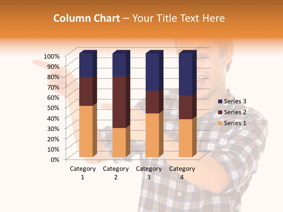 Hands Casual Smile PowerPoint Template