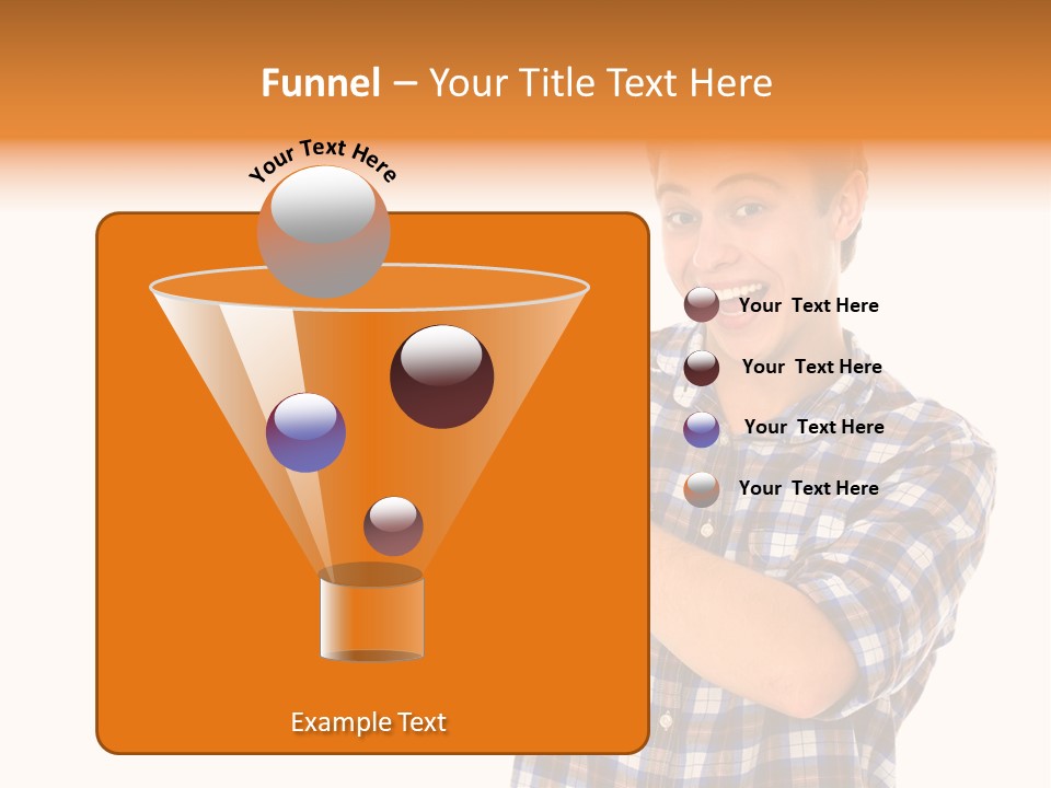 Hands Casual Smile PowerPoint Template