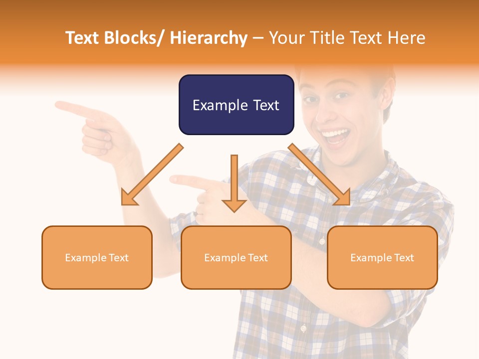 Hands Casual Smile PowerPoint Template