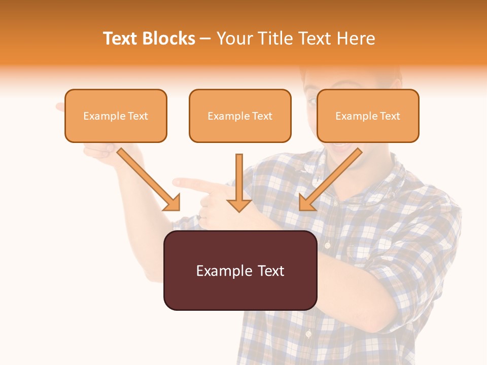 Hands Casual Smile PowerPoint Template