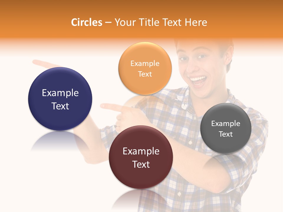 Hands Casual Smile PowerPoint Template