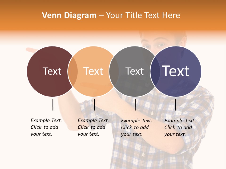 Hands Casual Smile PowerPoint Template