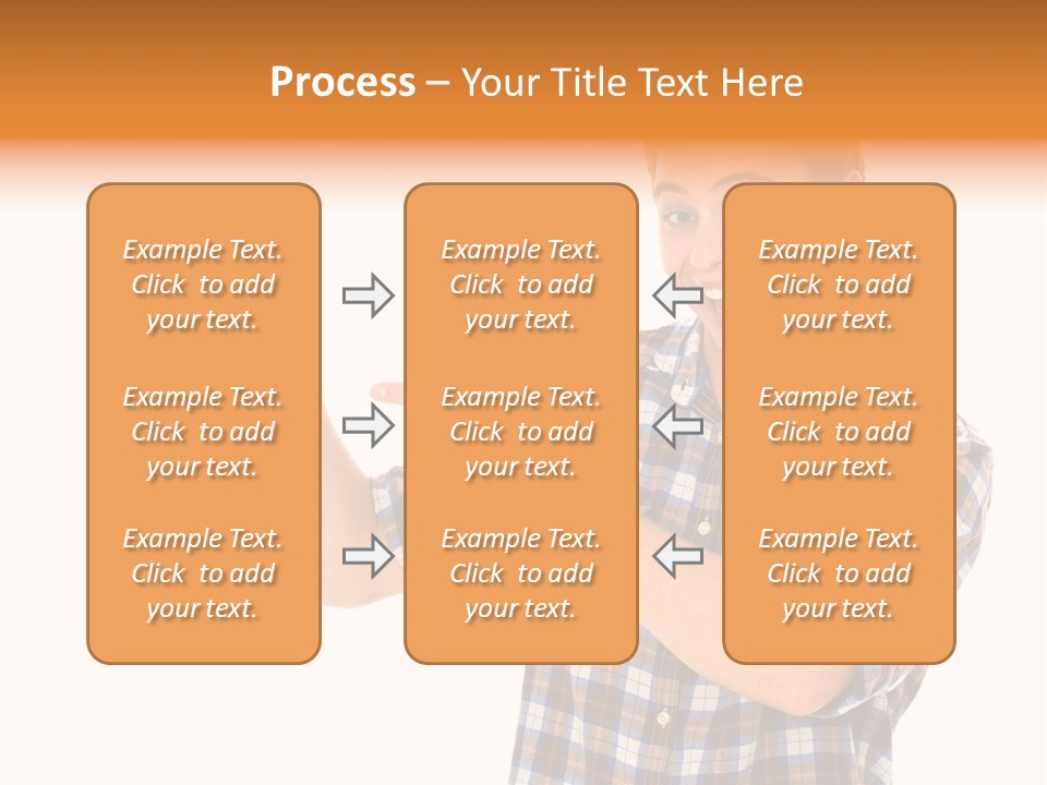 Hands Casual Smile PowerPoint Template
