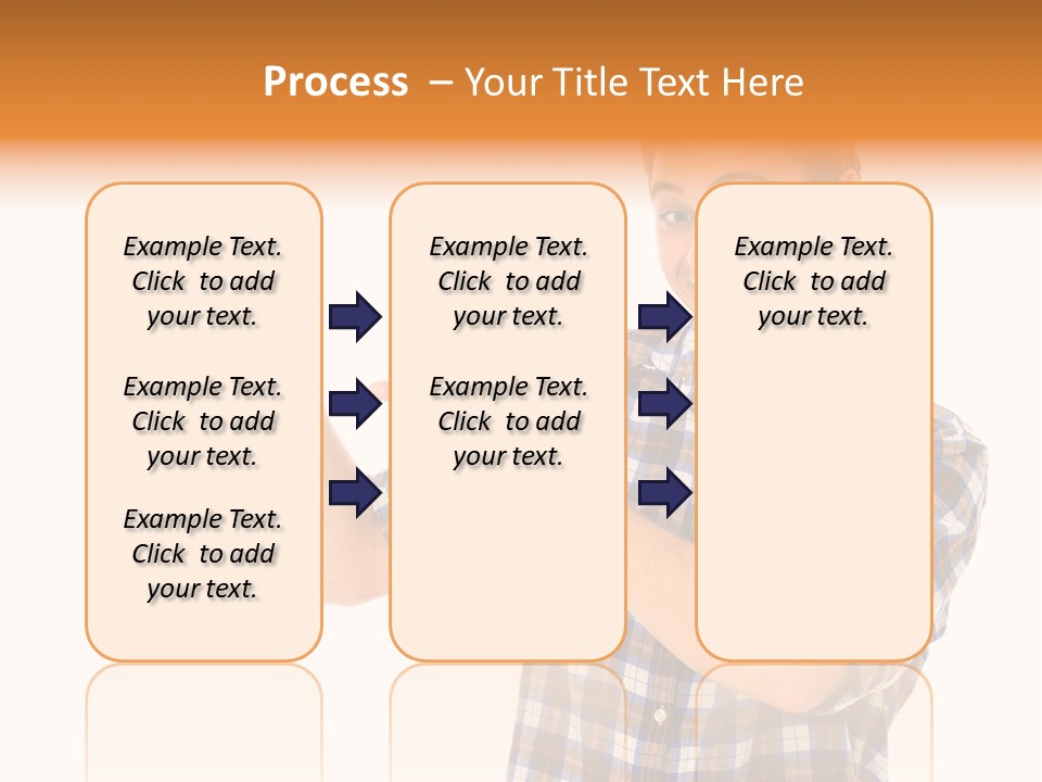 Hands Casual Smile PowerPoint Template