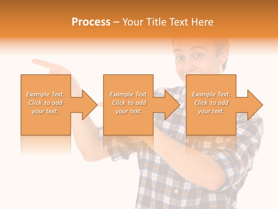 Hands Casual Smile PowerPoint Template