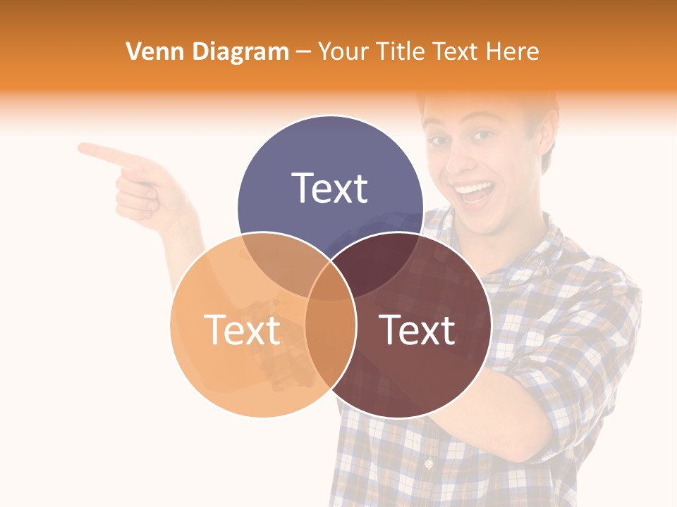 Hands Casual Smile PowerPoint Template