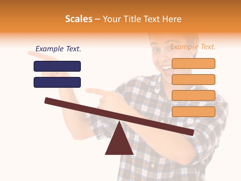 Hands Casual Smile PowerPoint Template