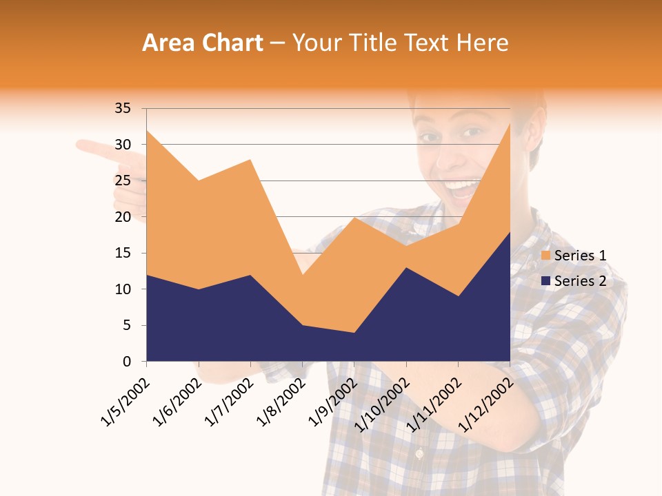 Hands Casual Smile PowerPoint Template