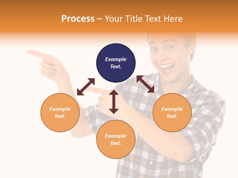 Hands Casual Smile PowerPoint Template