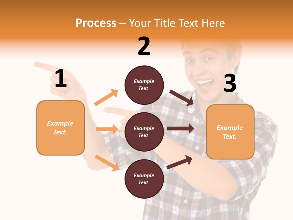Hands Casual Smile PowerPoint Template