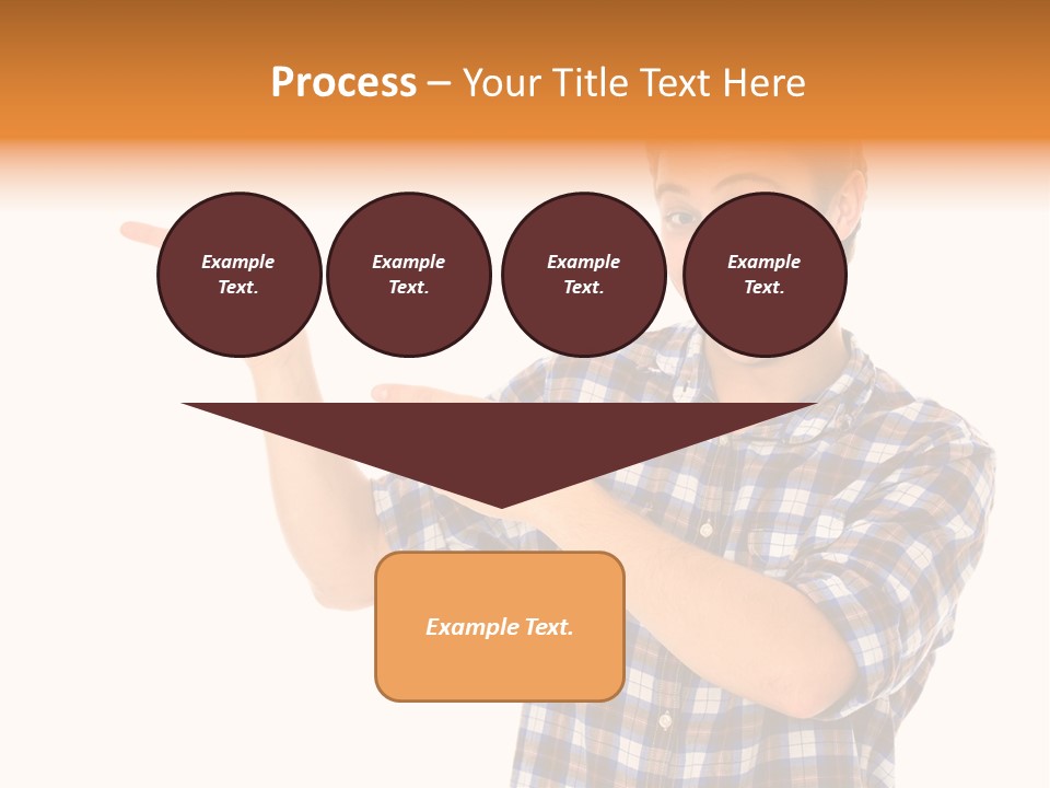Hands Casual Smile PowerPoint Template