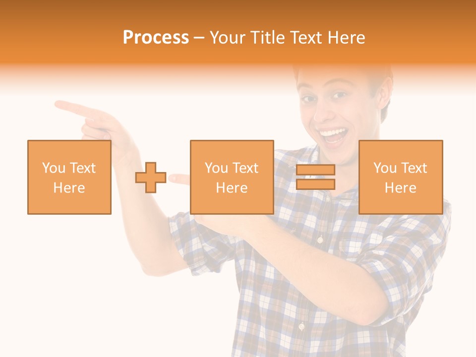 Hands Casual Smile PowerPoint Template