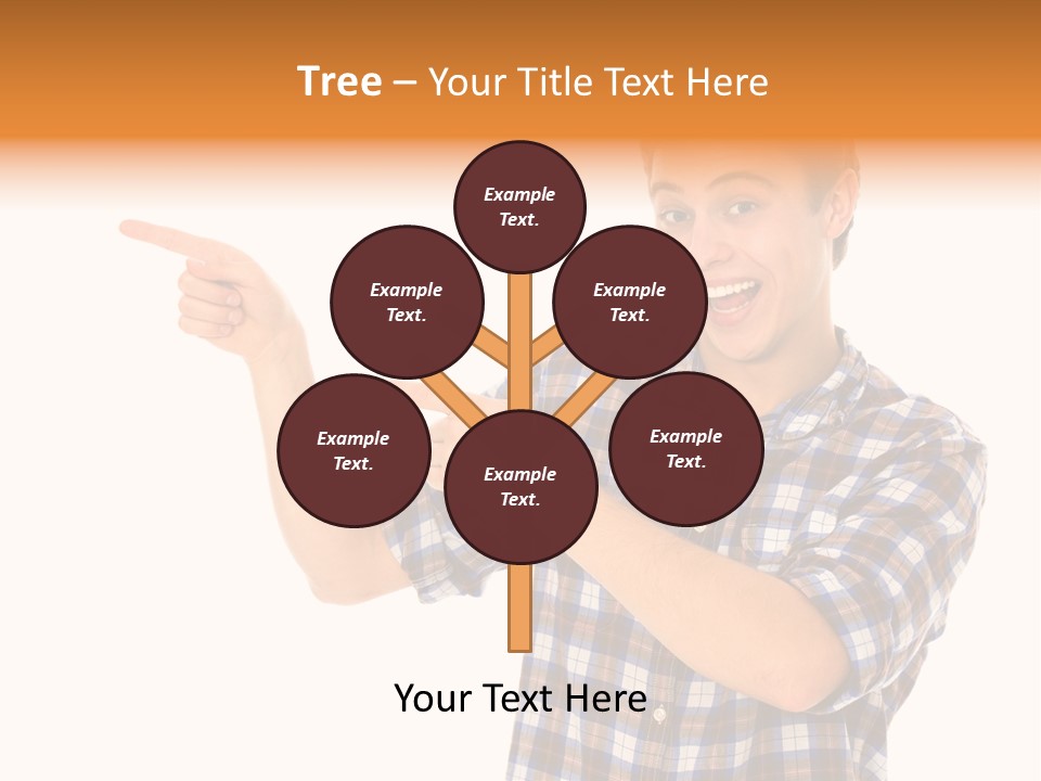 Hands Casual Smile PowerPoint Template