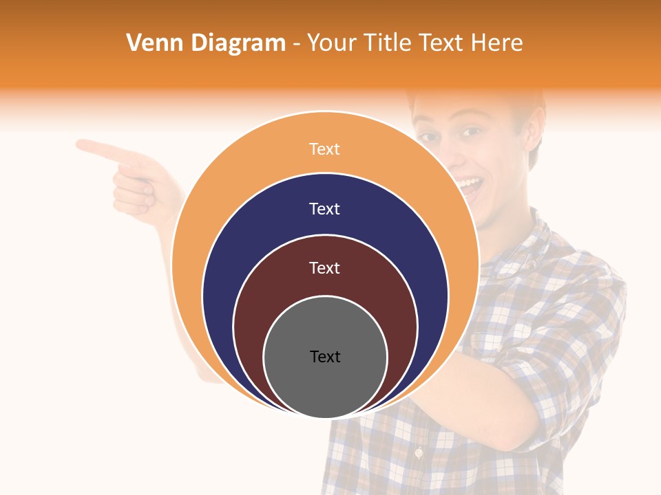 Hands Casual Smile PowerPoint Template