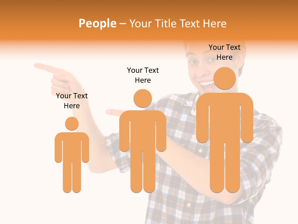 Hands Casual Smile PowerPoint Template