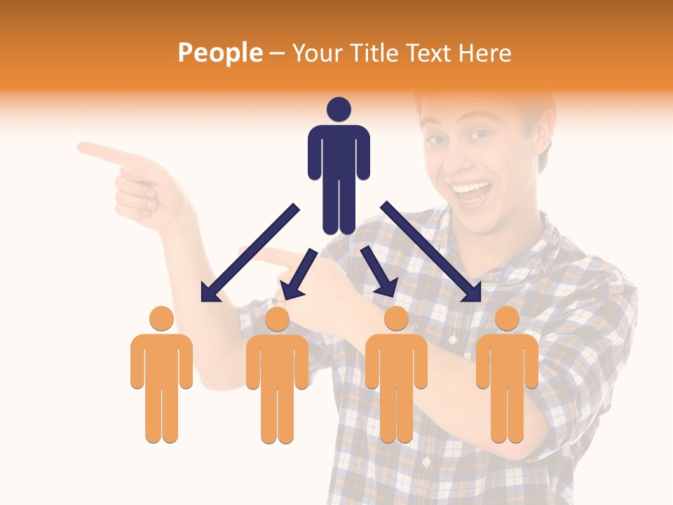 Hands Casual Smile PowerPoint Template