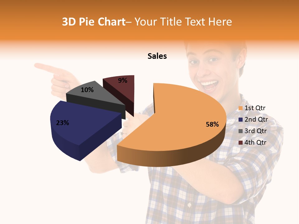 Hands Casual Smile PowerPoint Template
