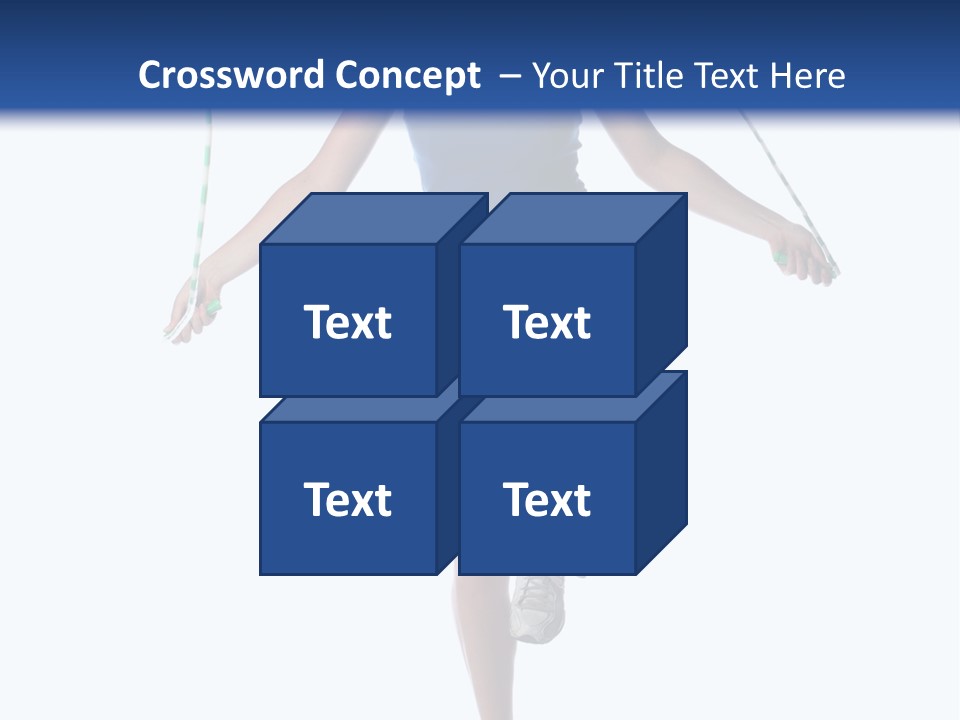 Woman Smile Person PowerPoint Template