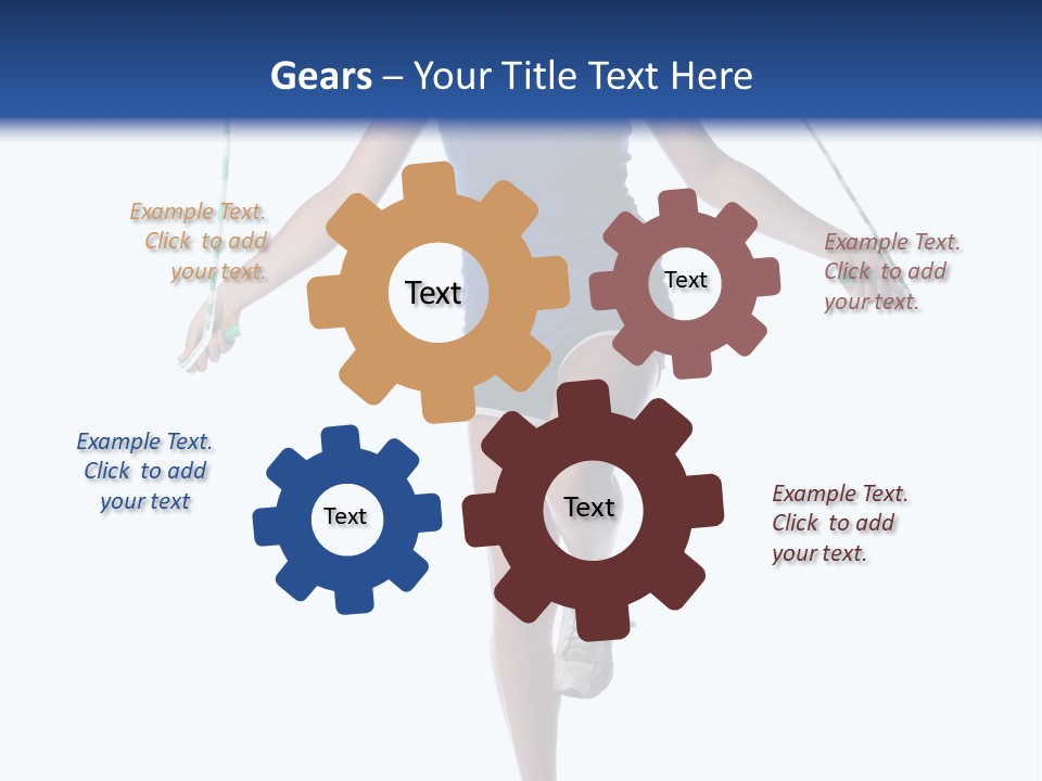 Woman Smile Person PowerPoint Template
